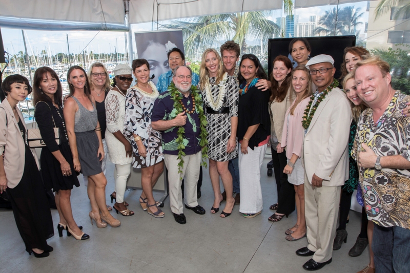 Governor Abercrombie and the Hawaii Fashion Month Steering Committee