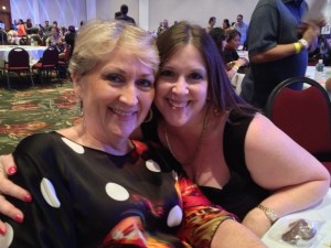 Brenda with Ann Mata - pageant director